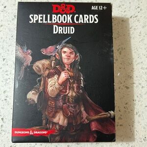 D&D Spell Book Cards Druid  Dated 2018 Complete151 Card Deck